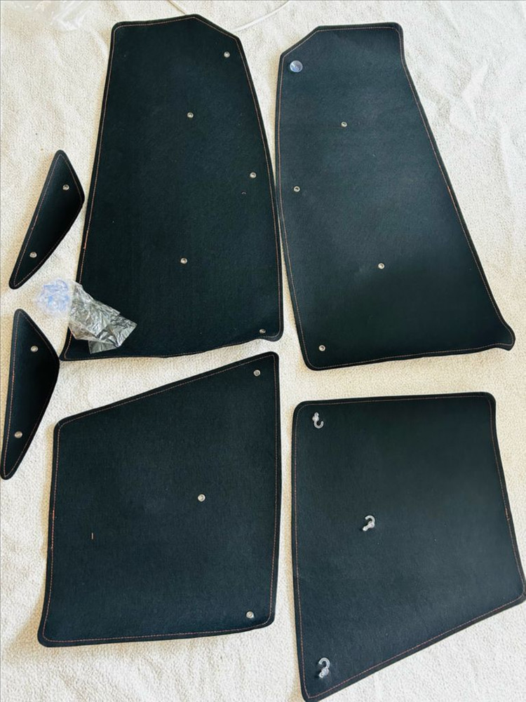 차량용 햇빛 가리개 세트 이미지