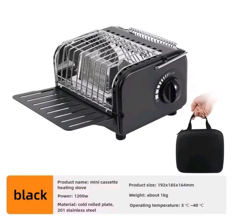 캠핑, 낚시 부탄가스 난로(새상품) 이미지