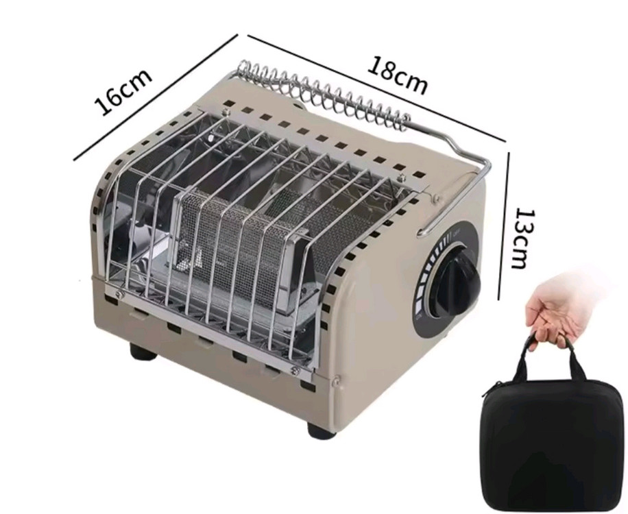 캠핑, 낚시 부탄가스 난로(새상품) 이미지