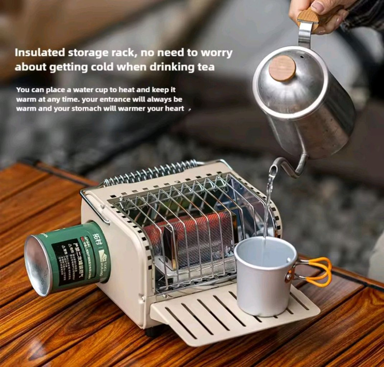 캠핑, 낚시 부탄가스 난로(새상품) 이미지