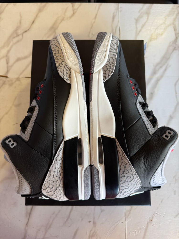 (정품,새제품) 조던 3 레트로 블랙 시멘트(2024) 265 팝니다 이미지