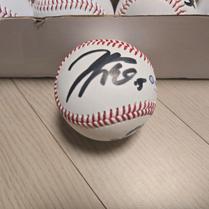 기아타이거즈 김도영 싸인볼 KBO 공인구 이미지