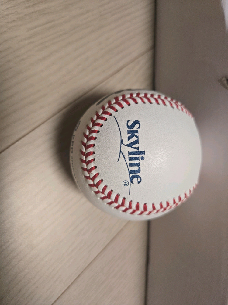 기아타이거즈 김도영 싸인볼 KBO 공인구 이미지