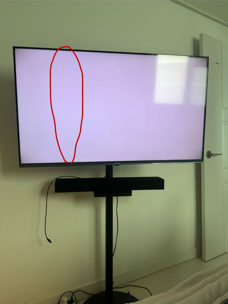 더함 43인치 이동식 티비팝니다 삼성 사운드바포함 이미지