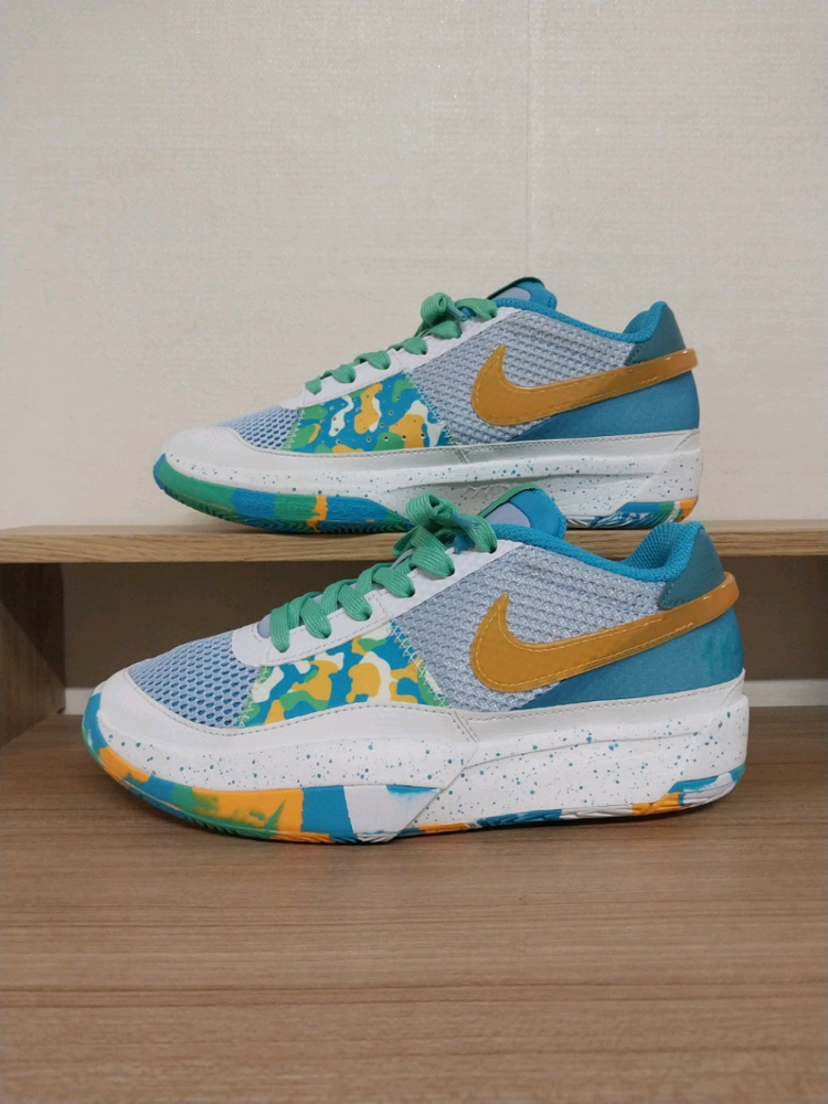 여성 나이키 Ja 1 워터 배틀 주니어 코발트 브리스 운동화(230) 이미지