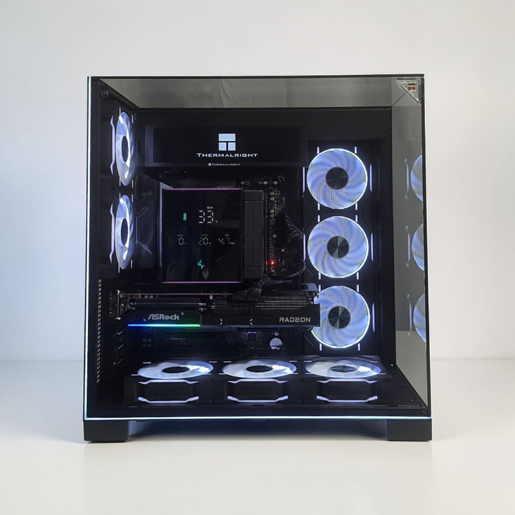 부산) 라이젠7800X3D+라데온RX9070 조립PC 컴퓨터 이미지