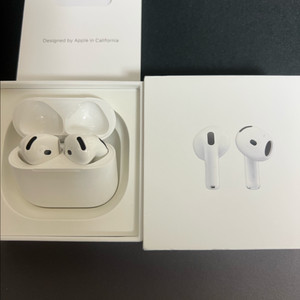 에어팟 4세대 풀박스+제한보증 8월까지 이미지
