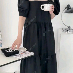 (새상품)에보원피스,라모다,레이디레이디,진주시스루원피스,빅사이즈원피스 이미지