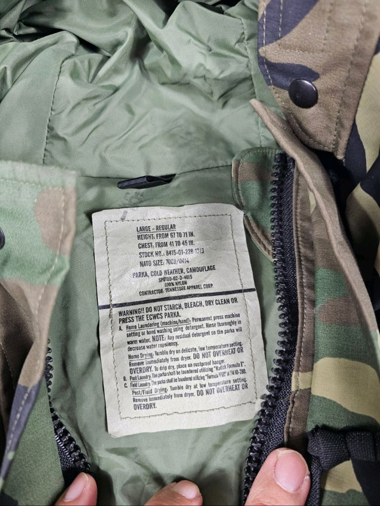 미군고어텍스야상 이미지