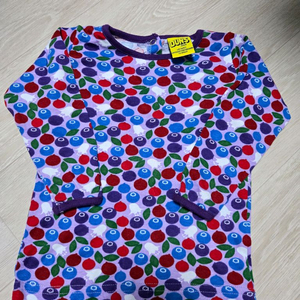 구상 던스 블루베리 긴팔티 80 (2회착) 이미지