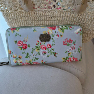 플로럴 장지갑 새제품 레트로 이미지