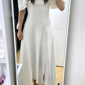 택포>피로연드레스 2부드레스 s사이즈 오프숄더롱드레스 파티드레스 이미지