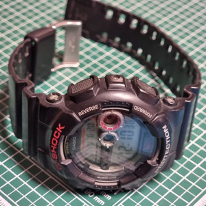 지샥 G-SHOCK 군용 GA-100-1A RED EYE 시계 남여공용 이미지
