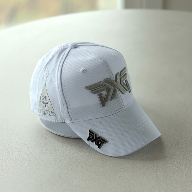 PXG 볼마커 화이트 볼캡 골프 모자 이미지