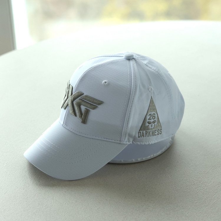 PXG 볼마커 화이트 볼캡 골프 모자 이미지