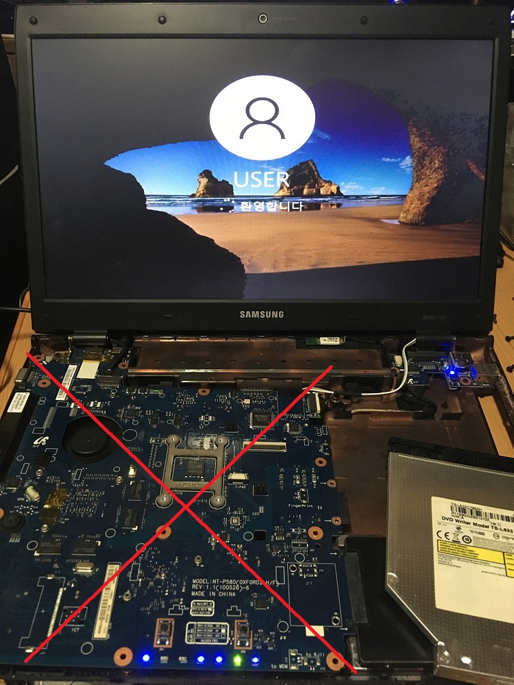 삼성 SENS NT-P580-SMB2 부품 이미지