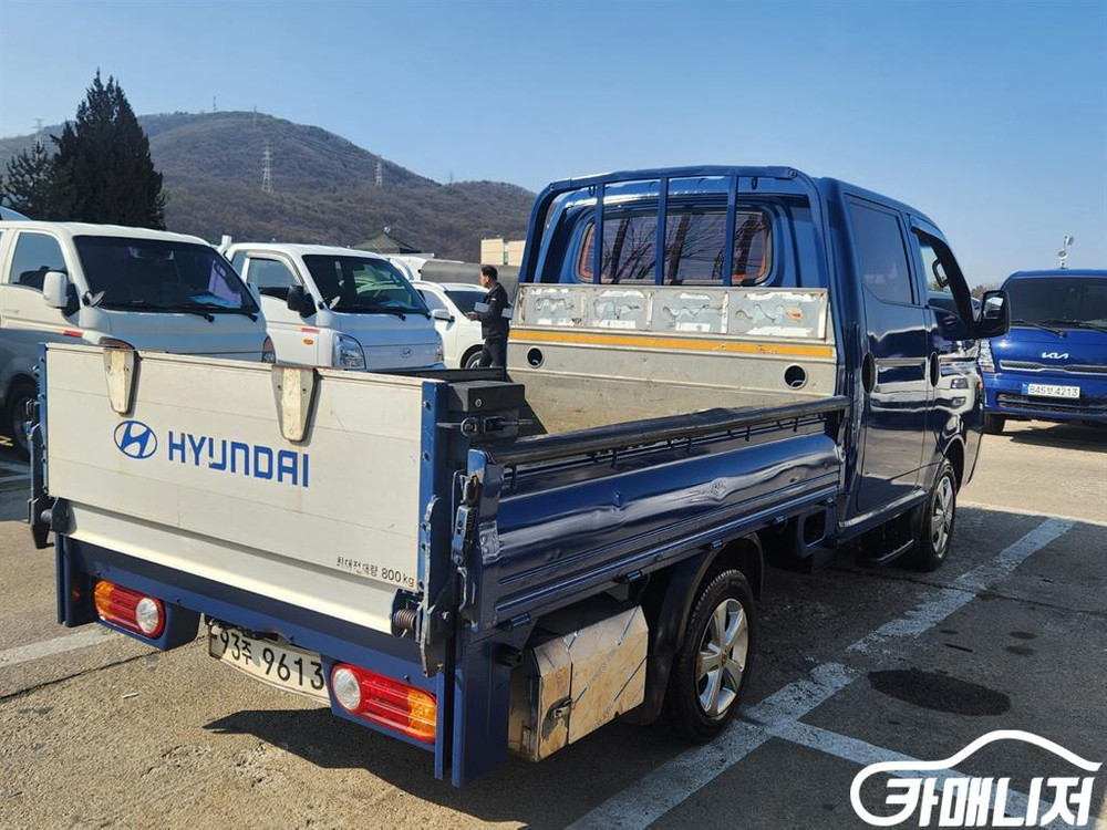 [소형화물][파워게이트]포터2 더블캡/초장축/(CRDi) 슈퍼 (6인승 /1톤) #4월특가 이미지