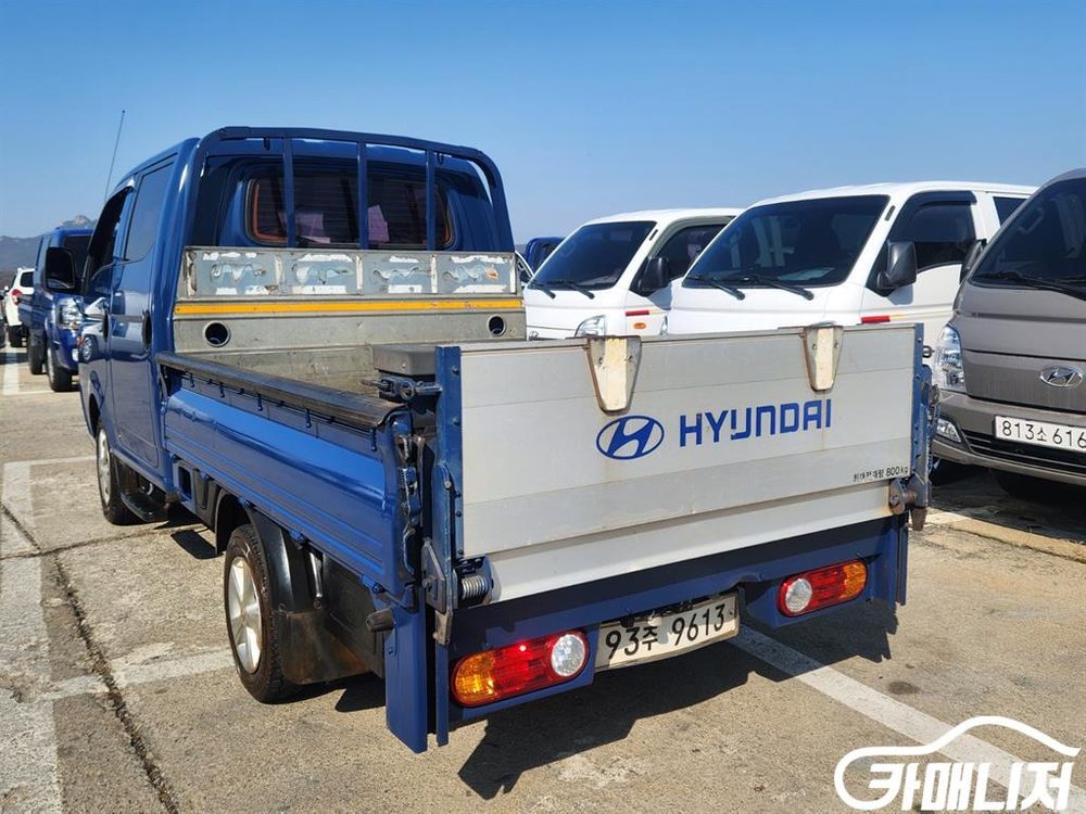 [소형화물][파워게이트]포터2 더블캡/초장축/(CRDi) 슈퍼 (6인승 /1톤) #4월특가 이미지