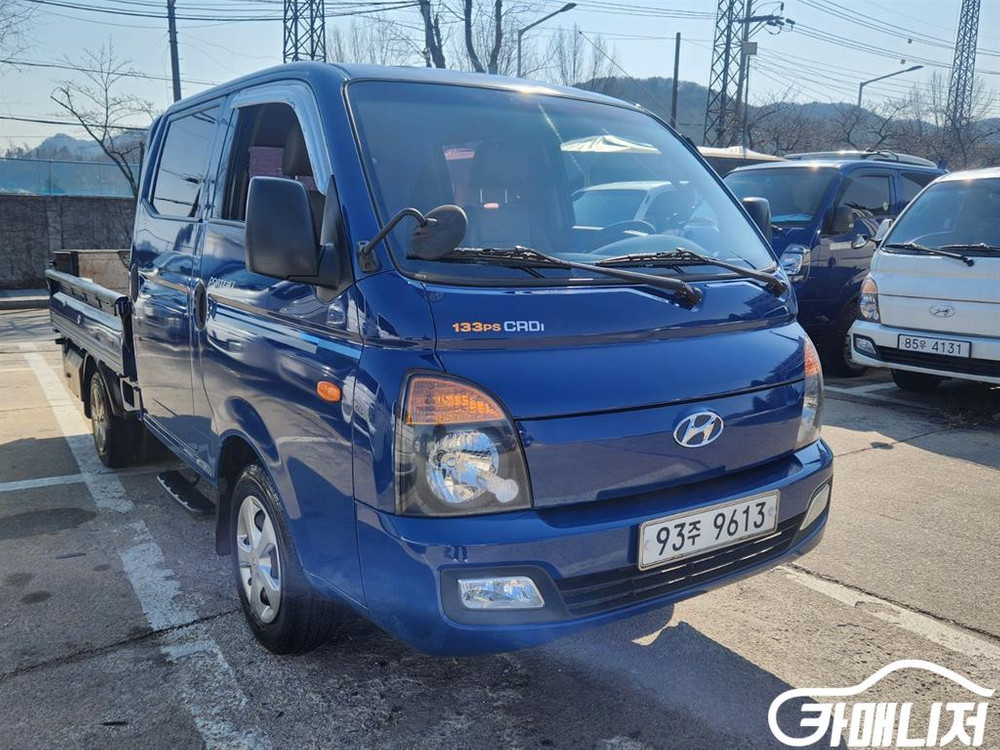 [소형화물][파워게이트]포터2 더블캡/초장축/(CRDi) 슈퍼 (6인승 /1톤) #4월특가 이미지