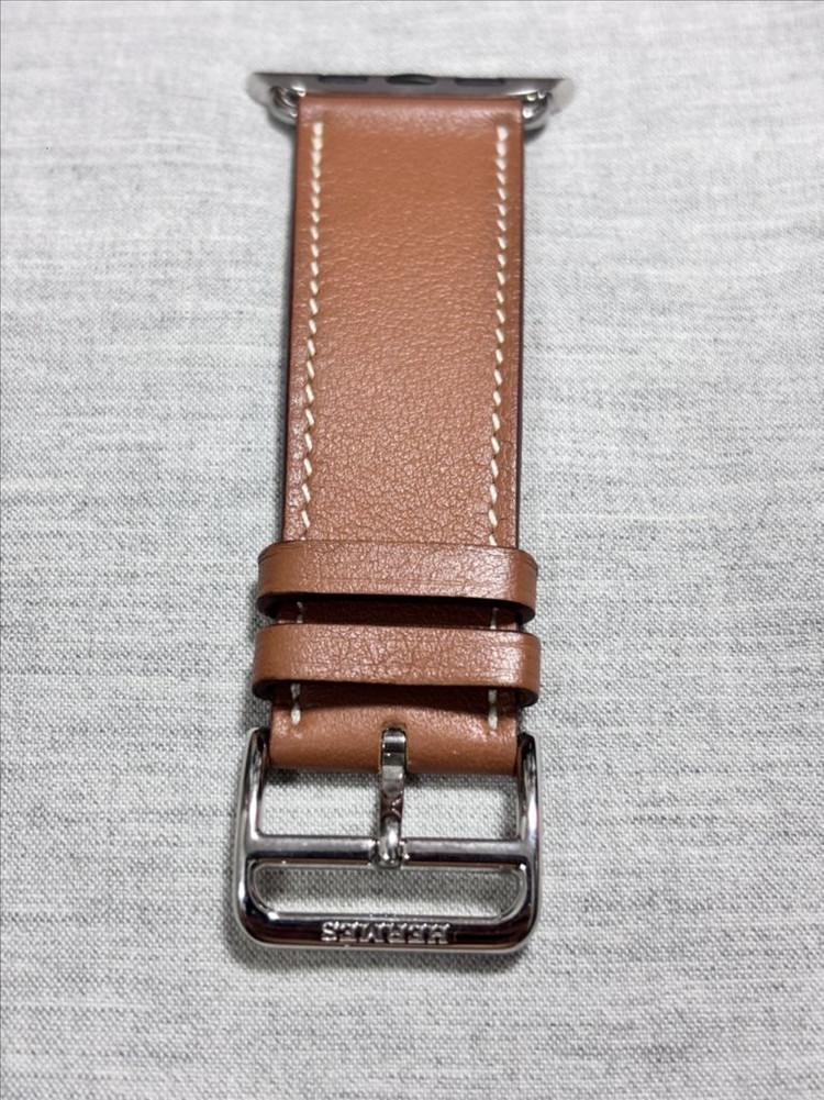 애플워치 에르메스 골드 아뜰라주 싱글투어45mm 이미지