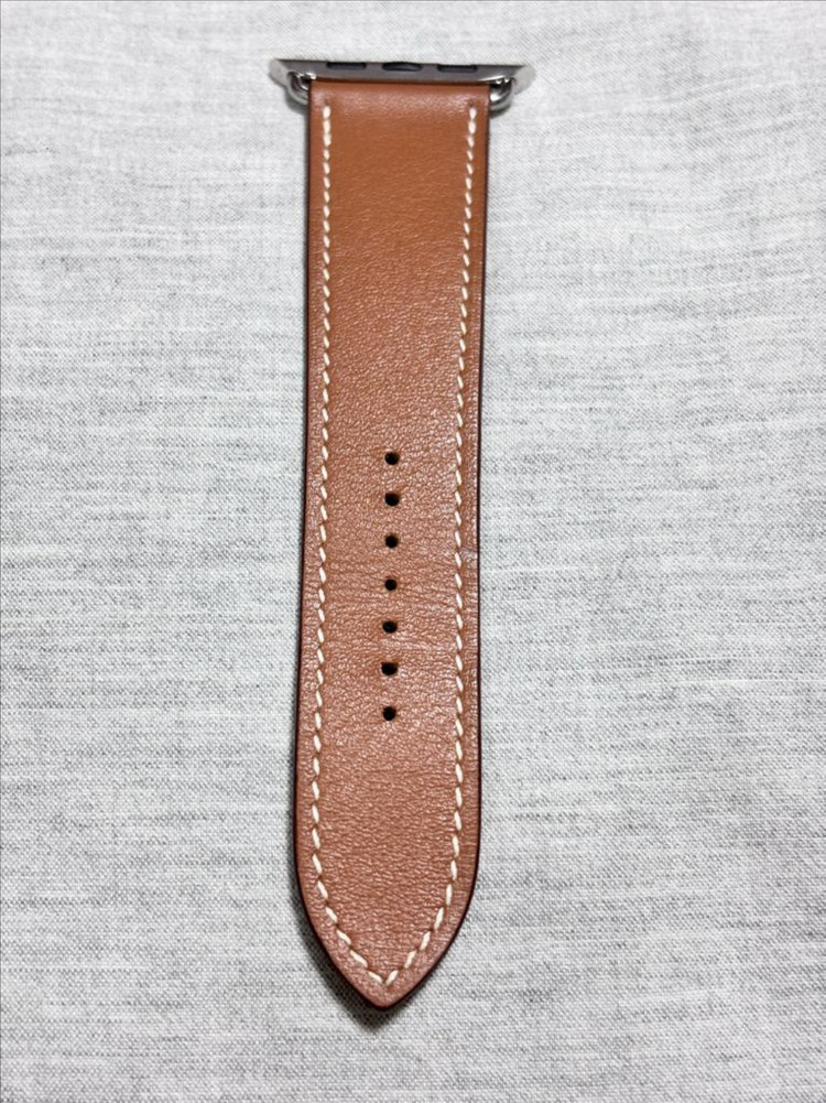 애플워치 에르메스 골드 아뜰라주 싱글투어45mm 이미지