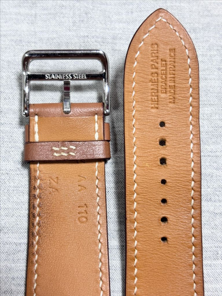 애플워치 에르메스 골드 아뜰라주 싱글투어45mm 이미지