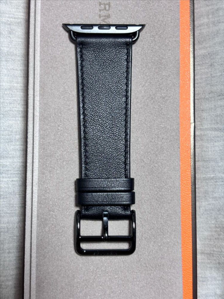 애플워치 에르메스 누아르블랙 싱글투어 45mm 이미지