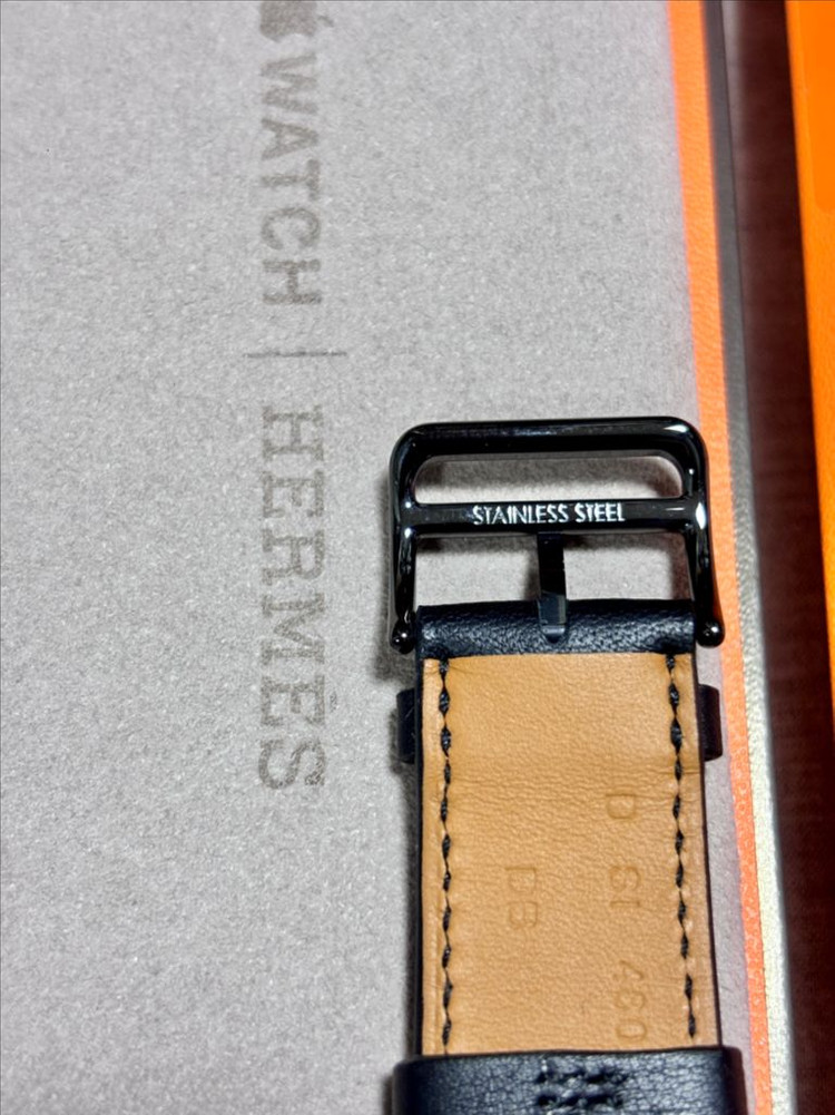 애플워치 에르메스 누아르블랙 싱글투어 45mm 이미지