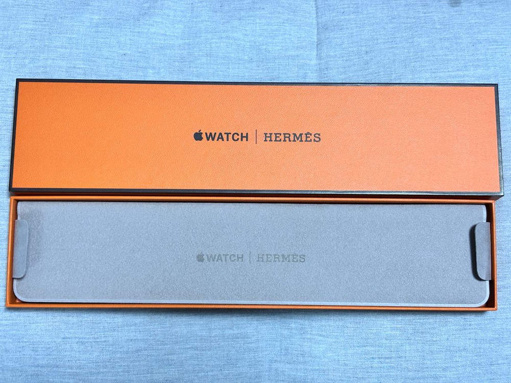 애플워치 에르메스 누아르블랙 싱글투어 45mm 이미지