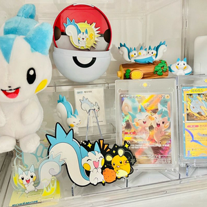 포켓몬스터 파치리스 피규어 가챠 리멘트 뱃지 아크릴 인형 등 일괄 이미지
