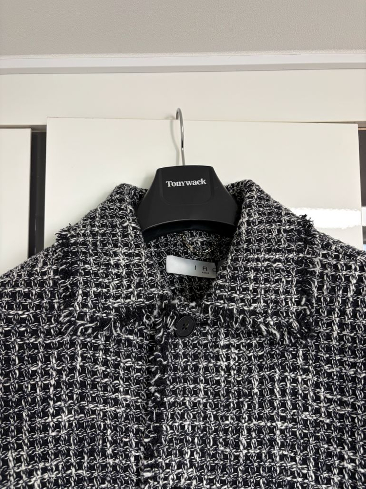 IRO MEN 이로맨 오버핏 트위드 자켓 M사이즈 이미지