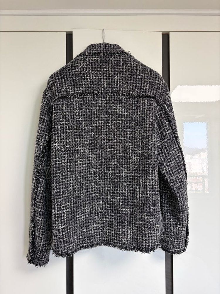 IRO MEN 이로맨 오버핏 트위드 자켓 M사이즈 이미지