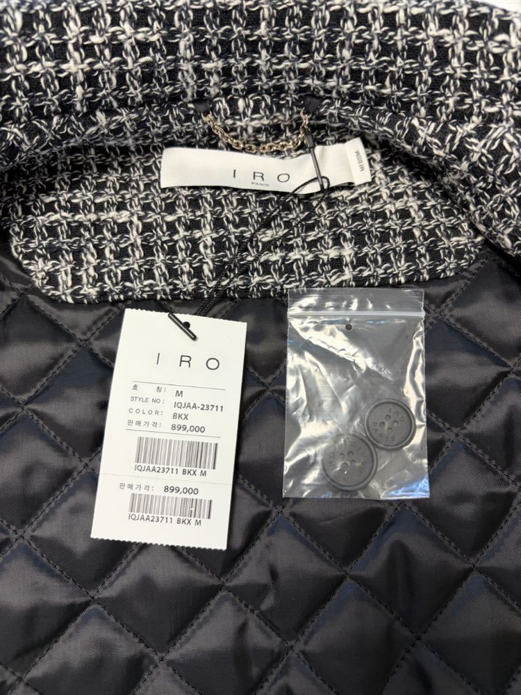 IRO MEN 이로맨 오버핏 트위드 자켓 M사이즈 이미지