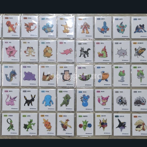 포켓몬띠부씰 시즌1 이미지