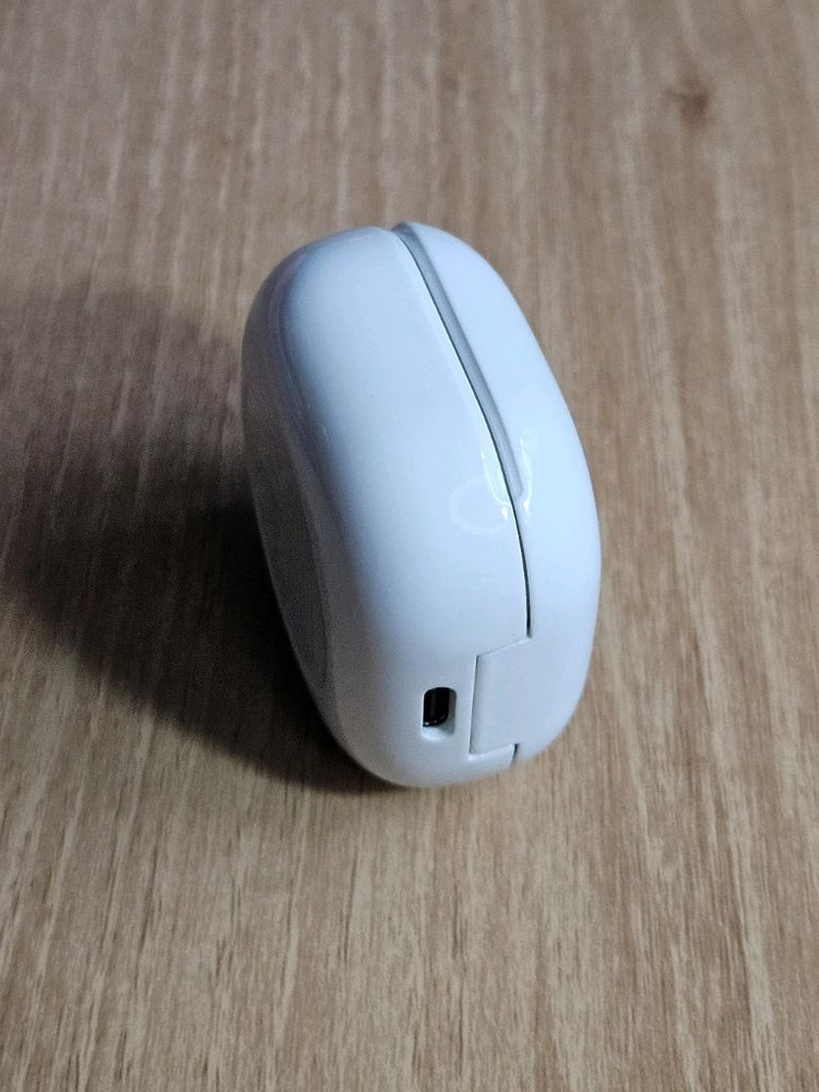 갤럭시 버즈라이브 화이트 충전본체 이미지