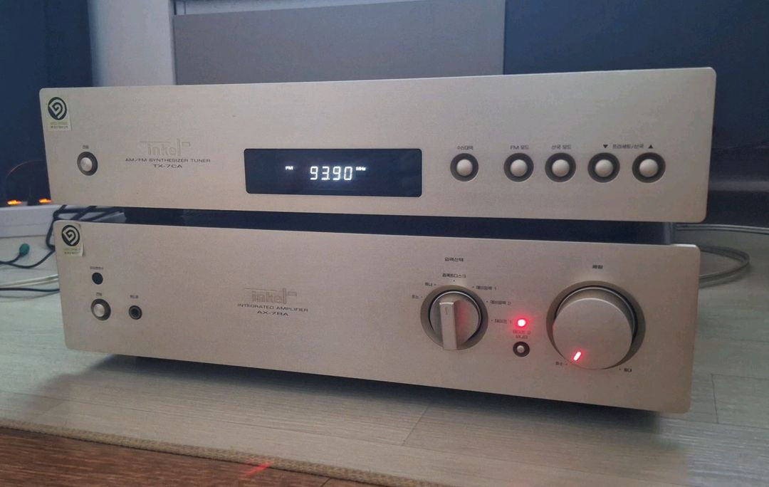 inkel 인켈 인티앰프 & 튜너세트 이미지
