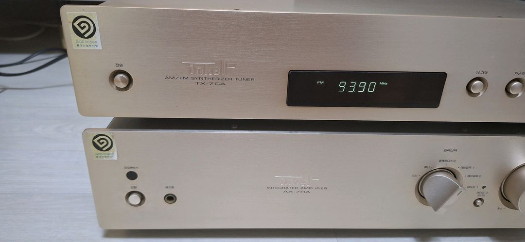 inkel 인켈 인티앰프 & 튜너세트 이미지