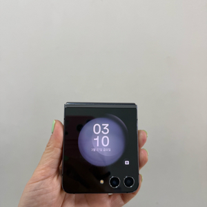 (부산증고폰) 갤럭시z플립5 블랙 256기가 공기계 판매해요 이미지