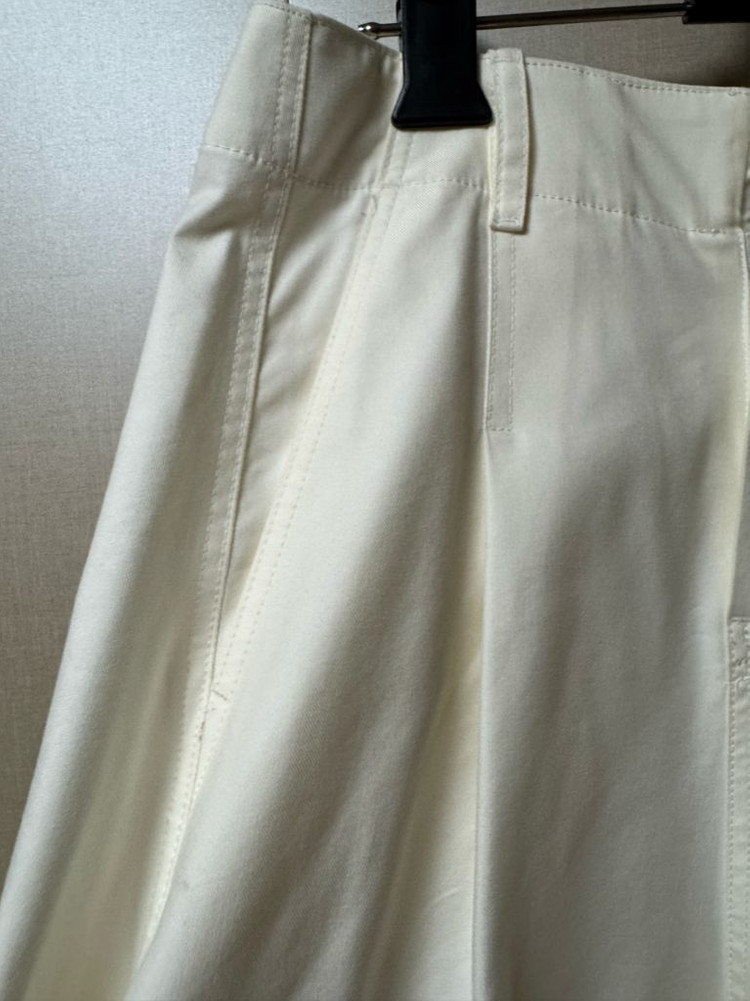 파사드패턴 코튼 플레어 스커트 이미지