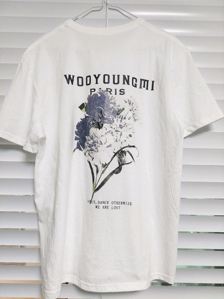 미착용새거 공용 우영 반팔티셔츠 면티 이미지