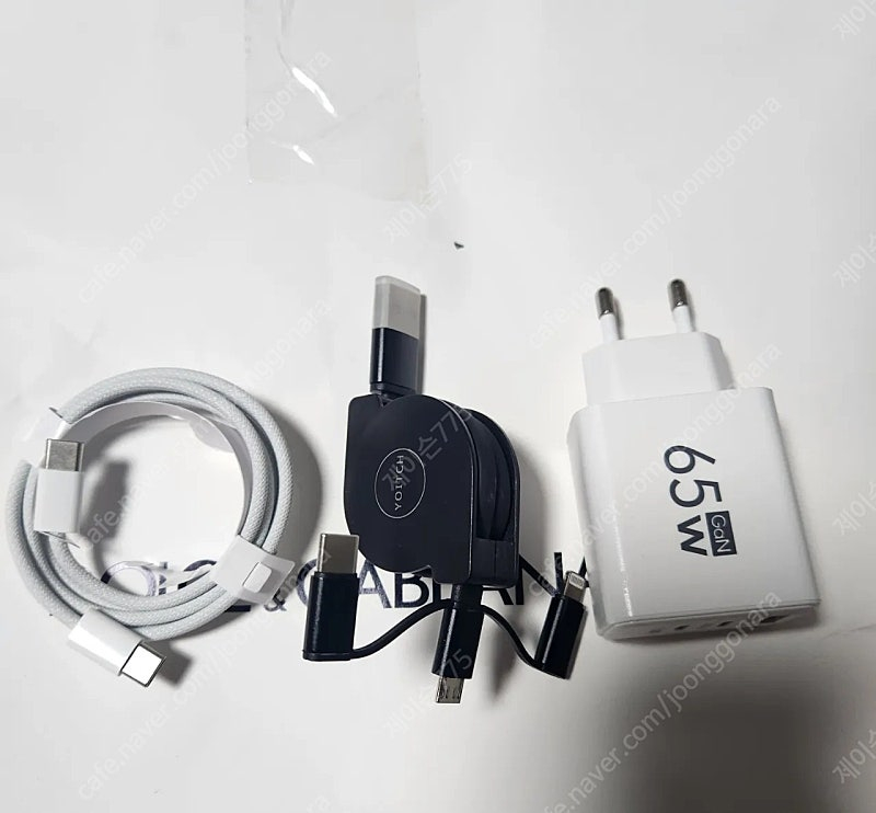 초고속 충전기 멀티충전잭(새것) 노트북 갤럭시탭 이미지