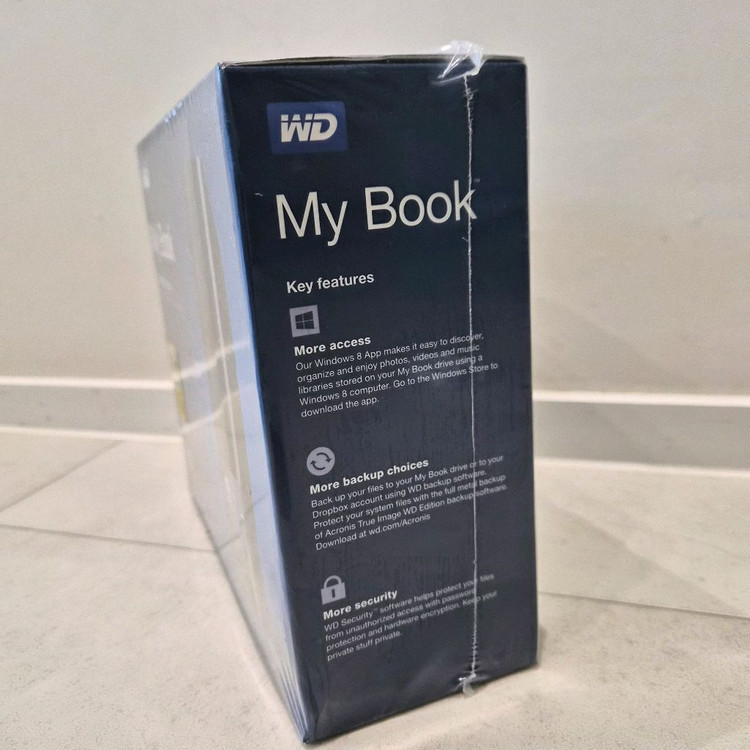 (미개봉 새상품) WD My Book 2TB 외장하드 스토리지 이미지