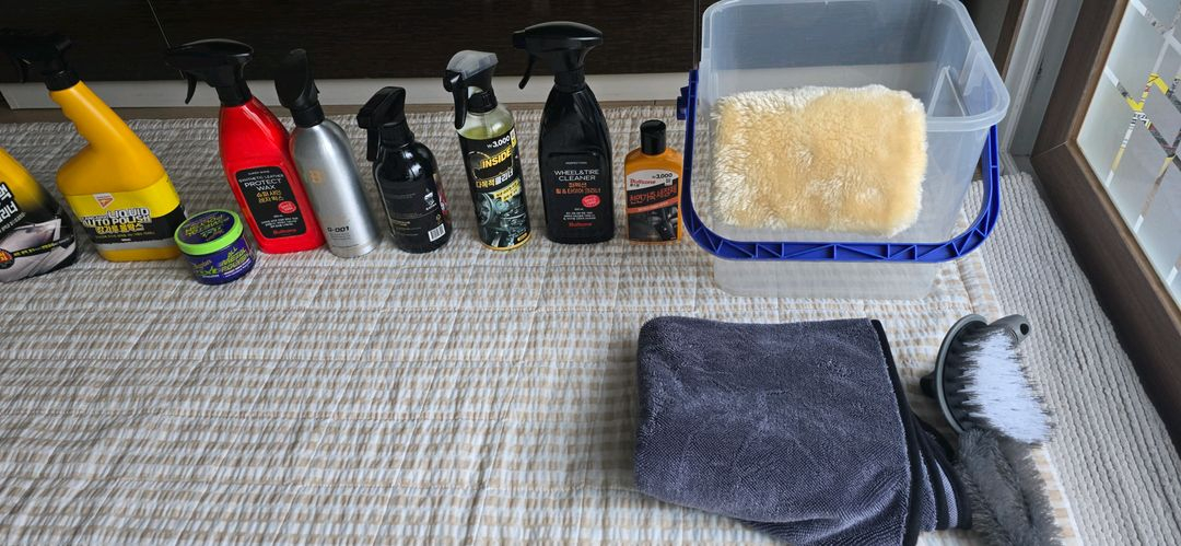 세차용품 일괄세트 이미지