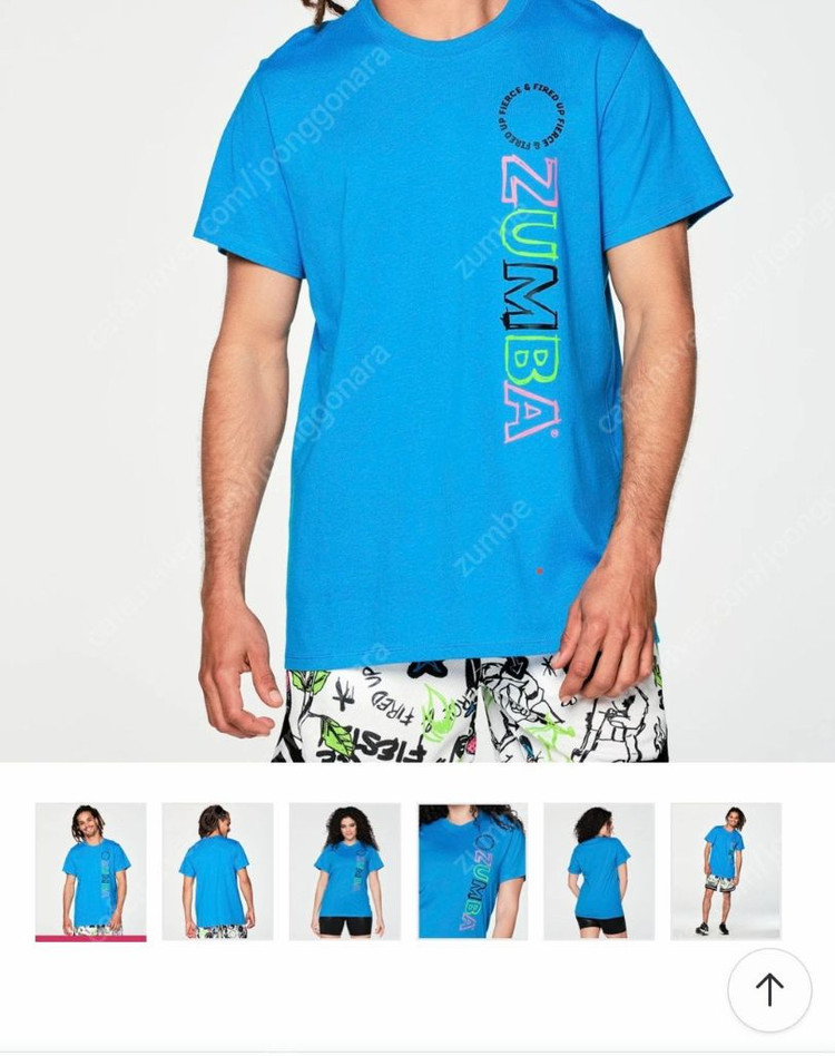 줌바웨어티 정품새상품 m/l 이미지