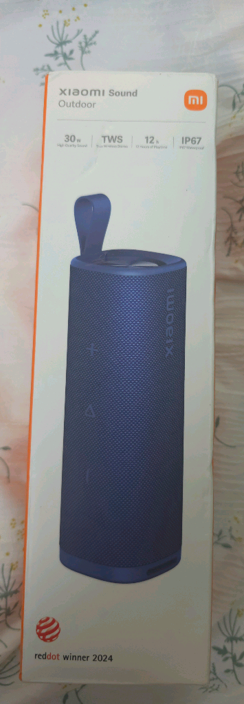 샤오미 사운드 아웃도어 30w 휴대용 블루투스 미개봉 스피커 블루 이미지