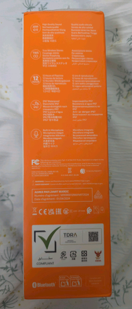 샤오미 사운드 아웃도어 30w 휴대용 블루투스 미개봉 스피커 블루 이미지