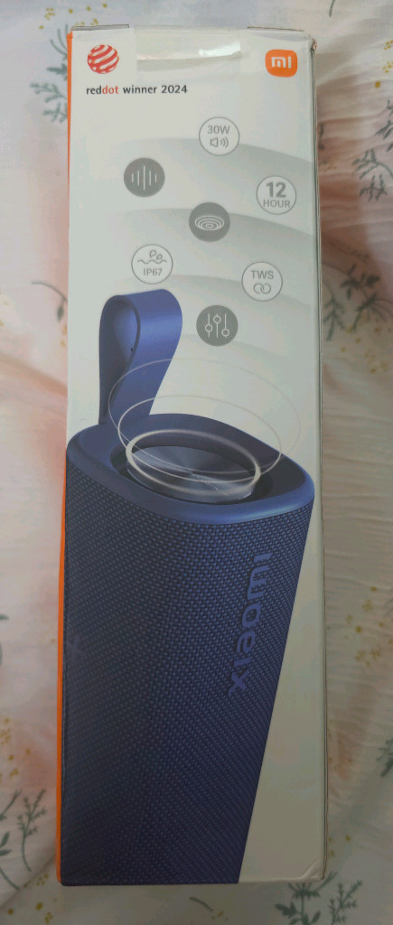 샤오미 사운드 아웃도어 30w 휴대용 블루투스 미개봉 스피커 블루 이미지