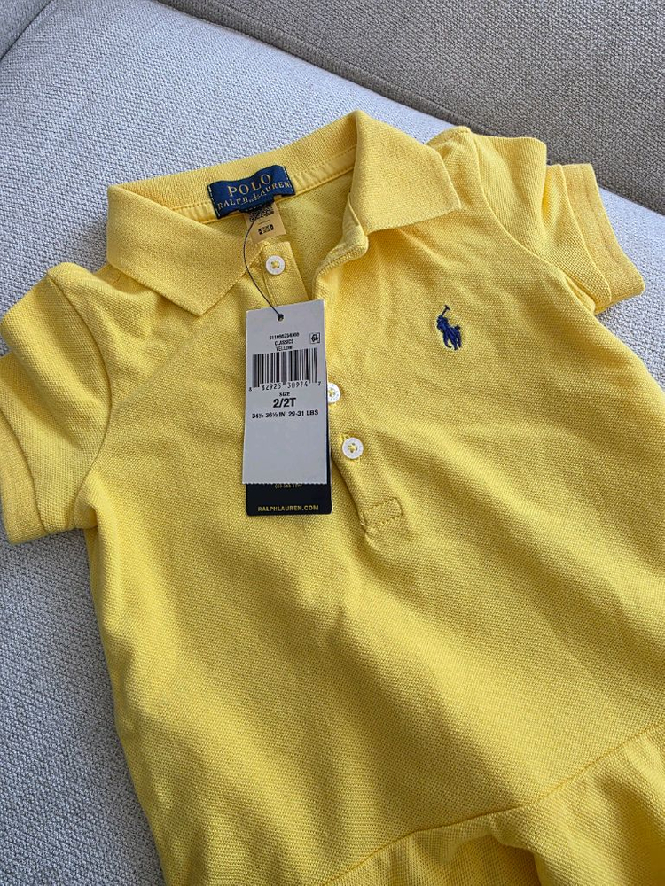 [새상품]폴로 랄프로렌 여아 원피스 2T 이미지