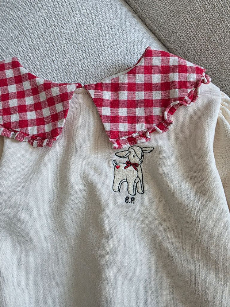 베베드피노 체크 원피스 100 이미지