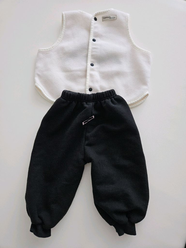 보나츠 빠방조끼m 팬츠xs 세트 이미지